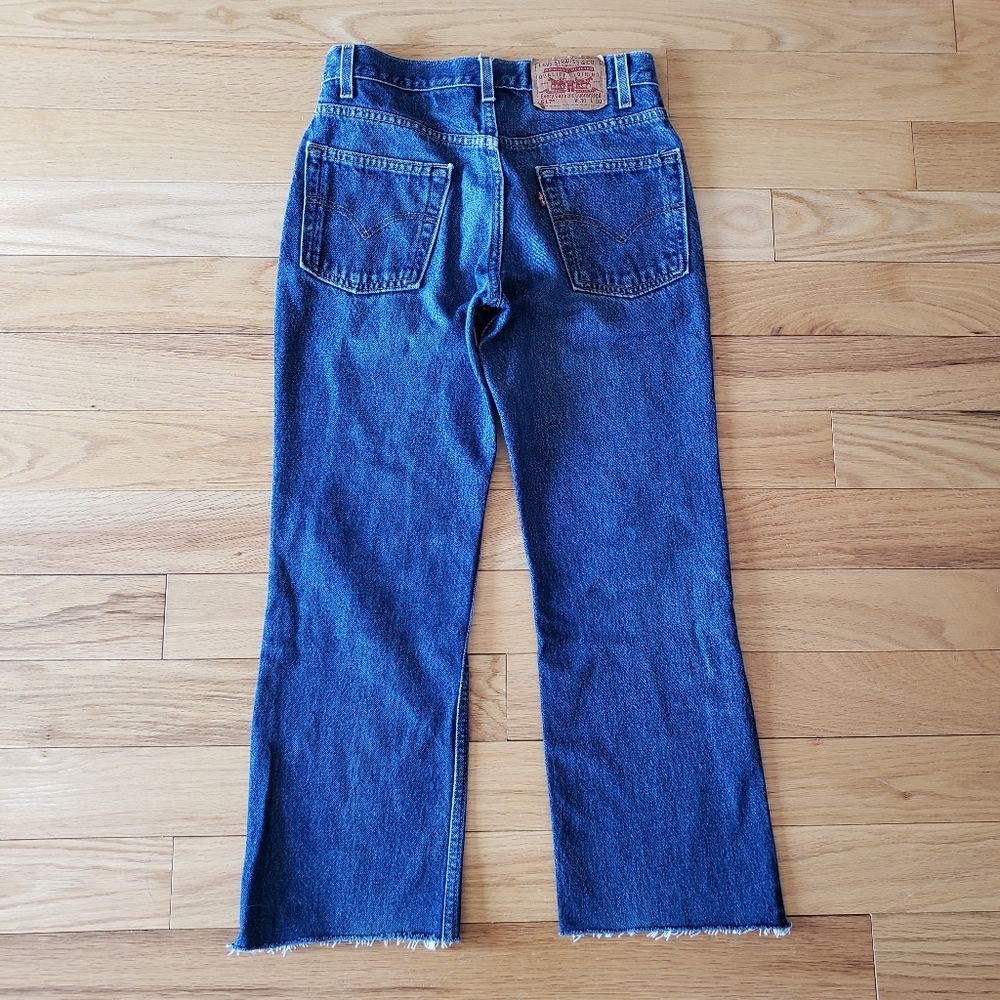 Vintage Levi's 517 Jeans with Raw Hem